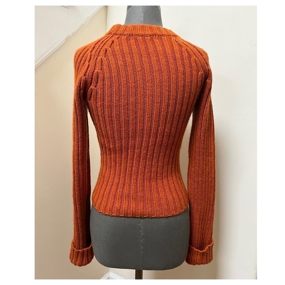 JW Anderson x Uniqlo Wool Blend Cable Knit Cuffed Pullover Sweater Size XXS - Picture 4 of 10